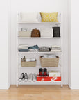 Adjustable Aluminum Closet Shelving – 5 Shelf System