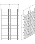 Wall Mounted DVD Storage Shelving