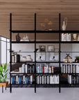 ModShelf Floor to Ceiling Room Divider with Shelves