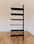 ModShelf Floor to Ceiling Room Divider Shelving with Cabinets