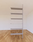 ModShelf Floor to Ceiling Room Divider Shelving with Cabinets