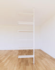 ModShelf Floor to Ceiling Room Divider Shelving with Cabinets