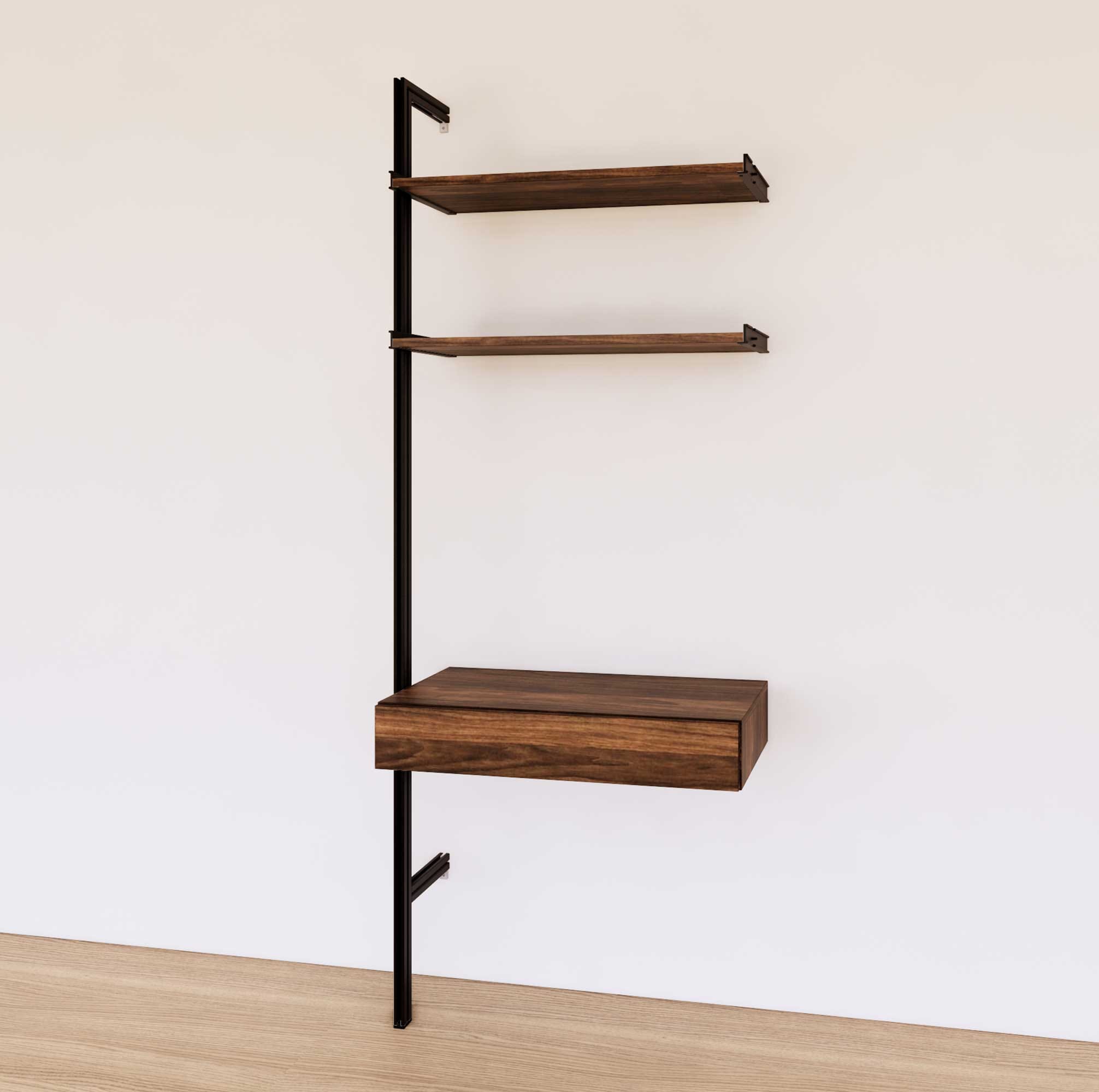 31&quot; Desk Option with Shelves