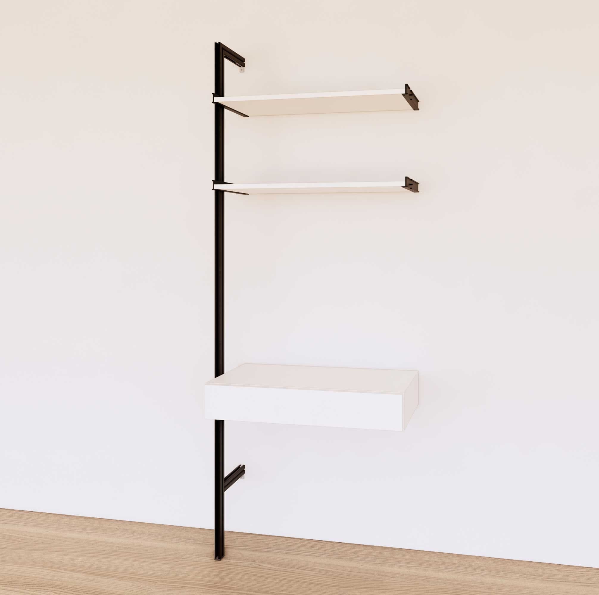 31&quot; Desk Option with Shelves