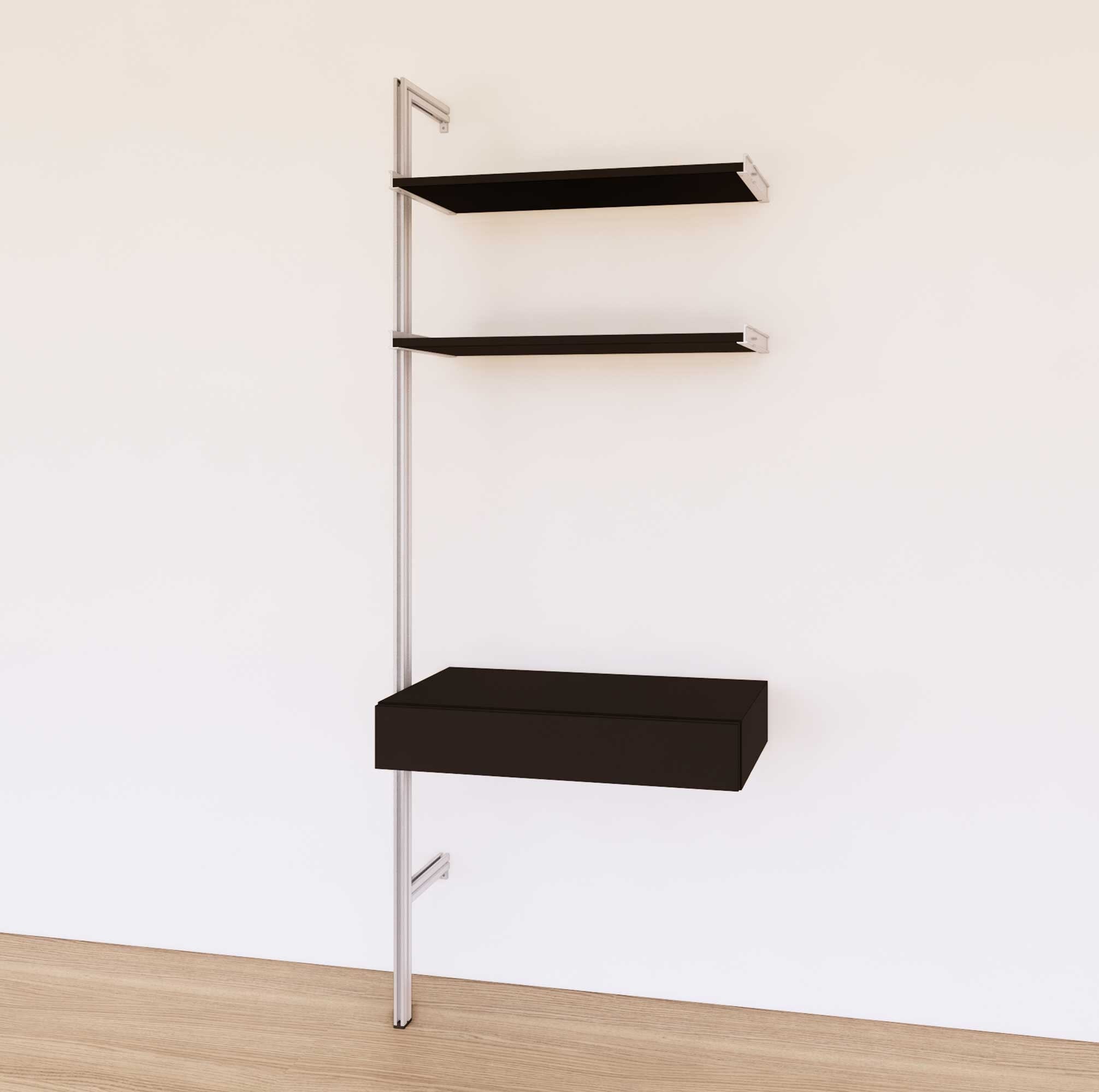 31&quot; Desk Option with Shelves