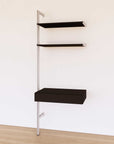 31" Desk Option with Shelves