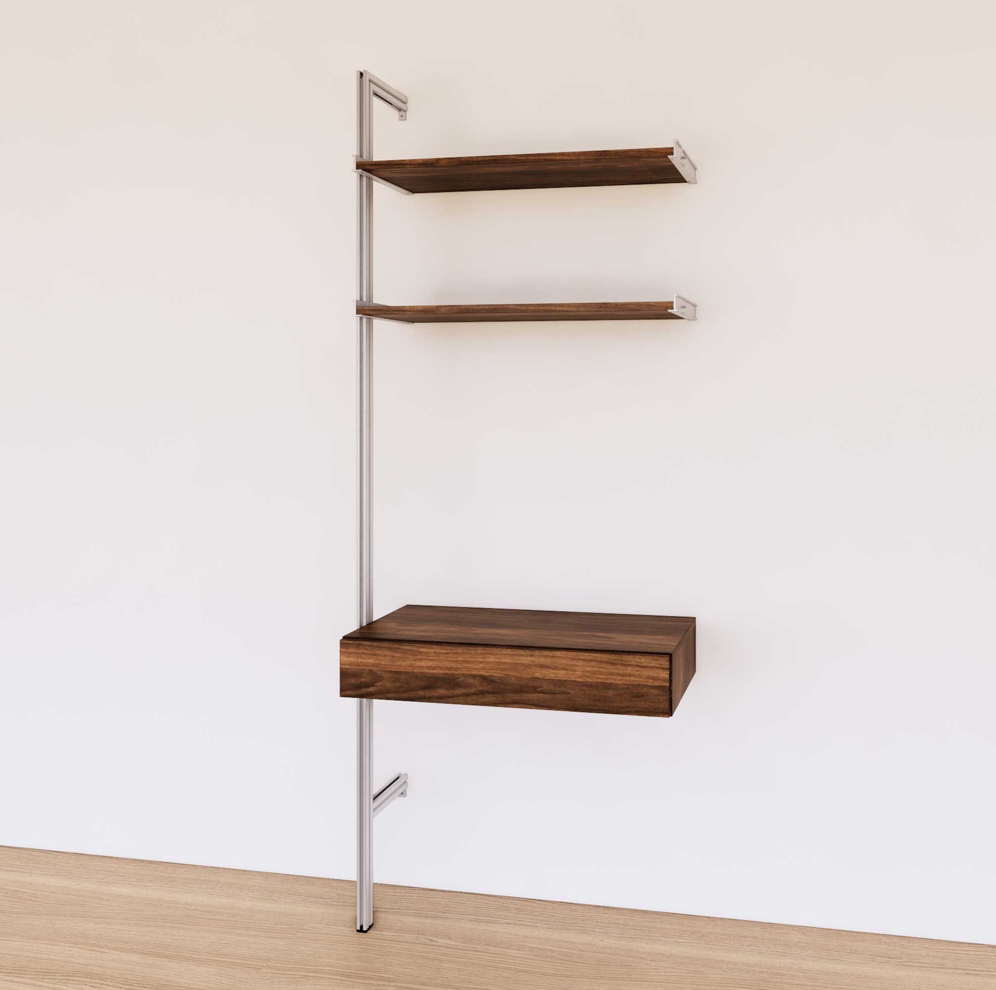 31&quot; Desk Option with Shelves