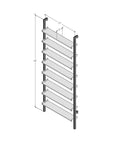 DVD Media Storage Shelves