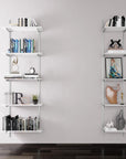 Wall Mounted Shelving Units - 3 Shelf Aluminum