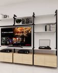 Customizable Media Unit for 50-65" TVs