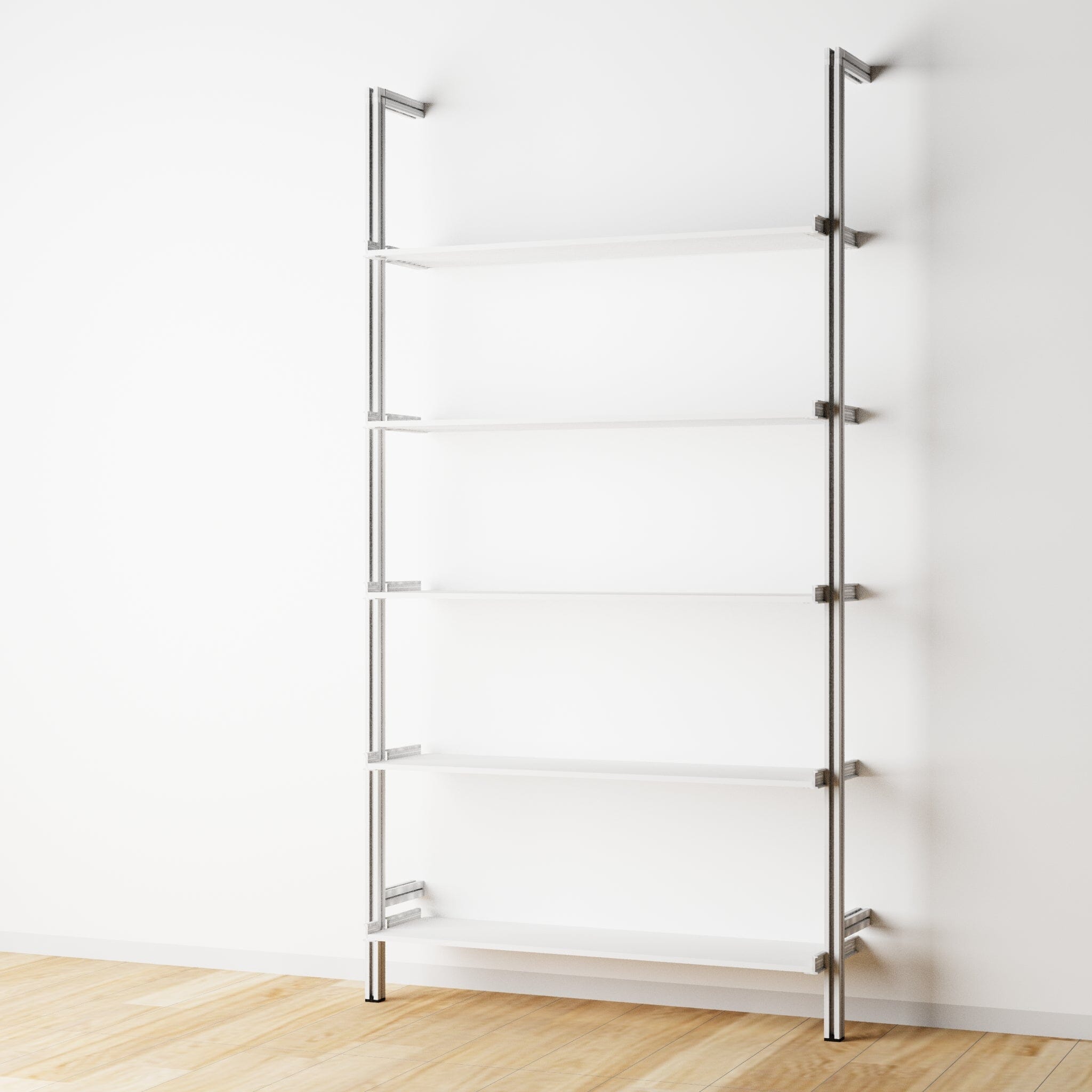 Modular Shelving Units - Aluminum Shelves