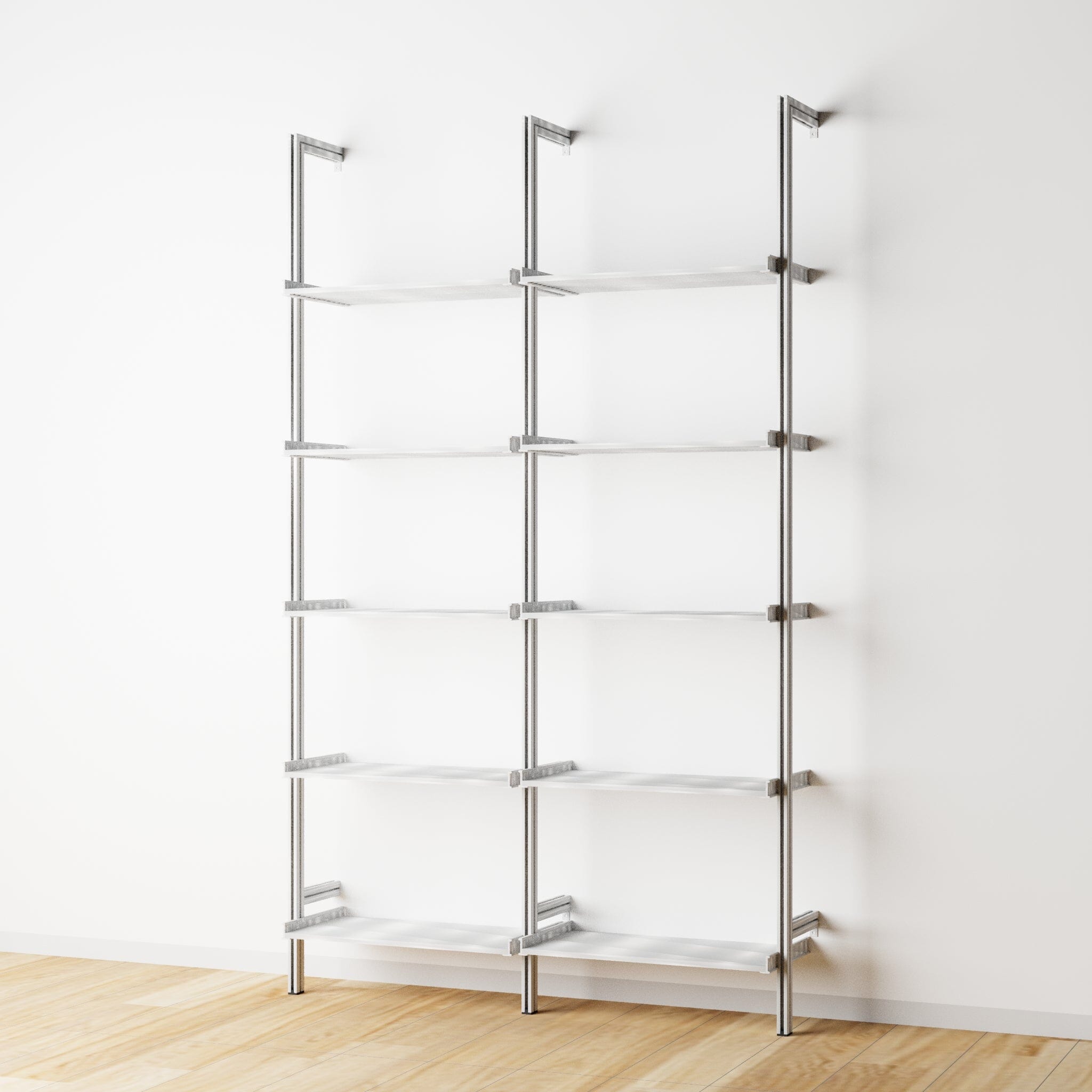 Modular Shelving Units - Aluminum Shelves