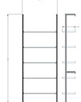 Home Gym Storage with Customizable 1 Bay PAL Shelving